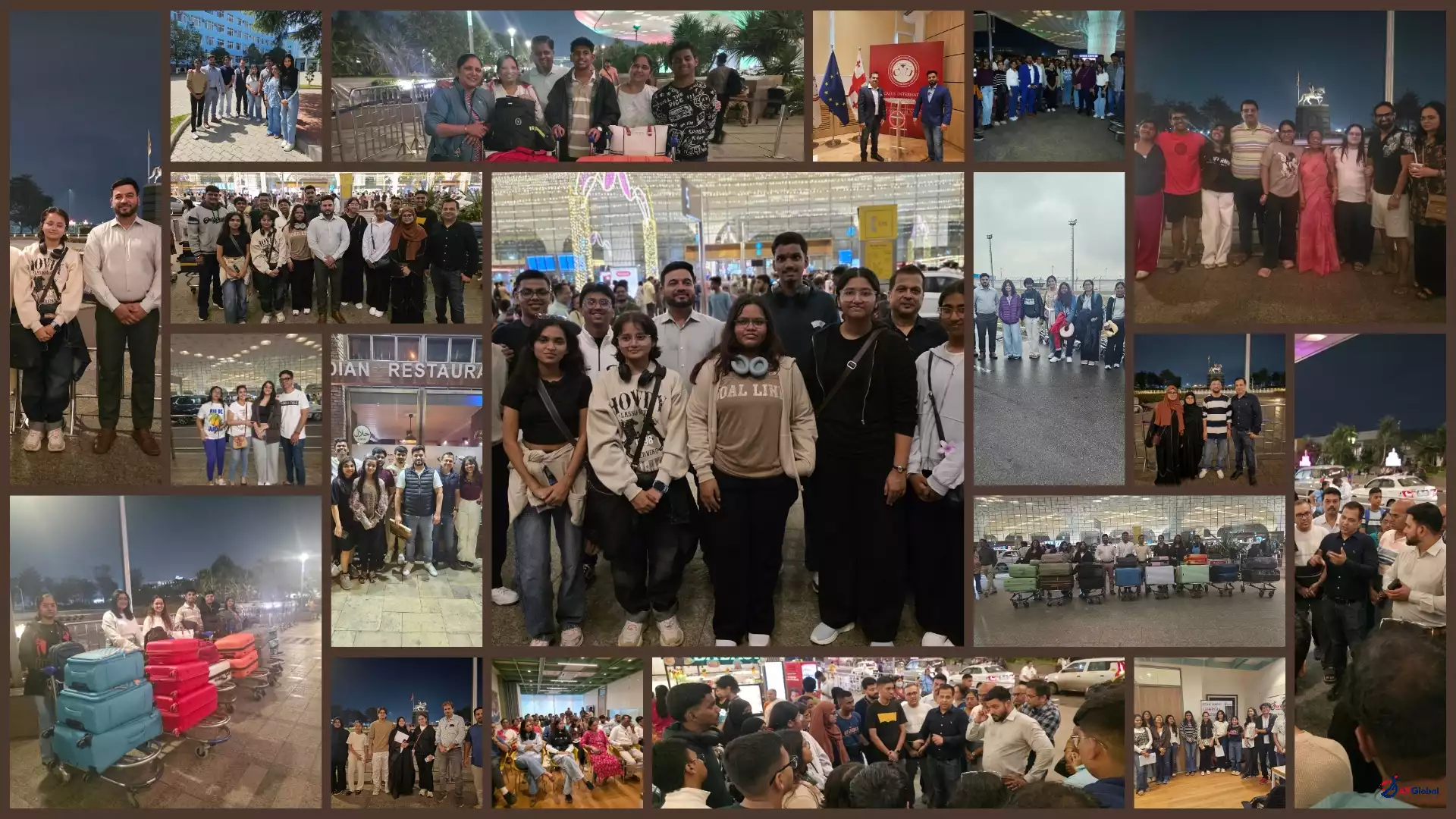 Indian family consulting AV Global Overseas for MBBS abroad guidance