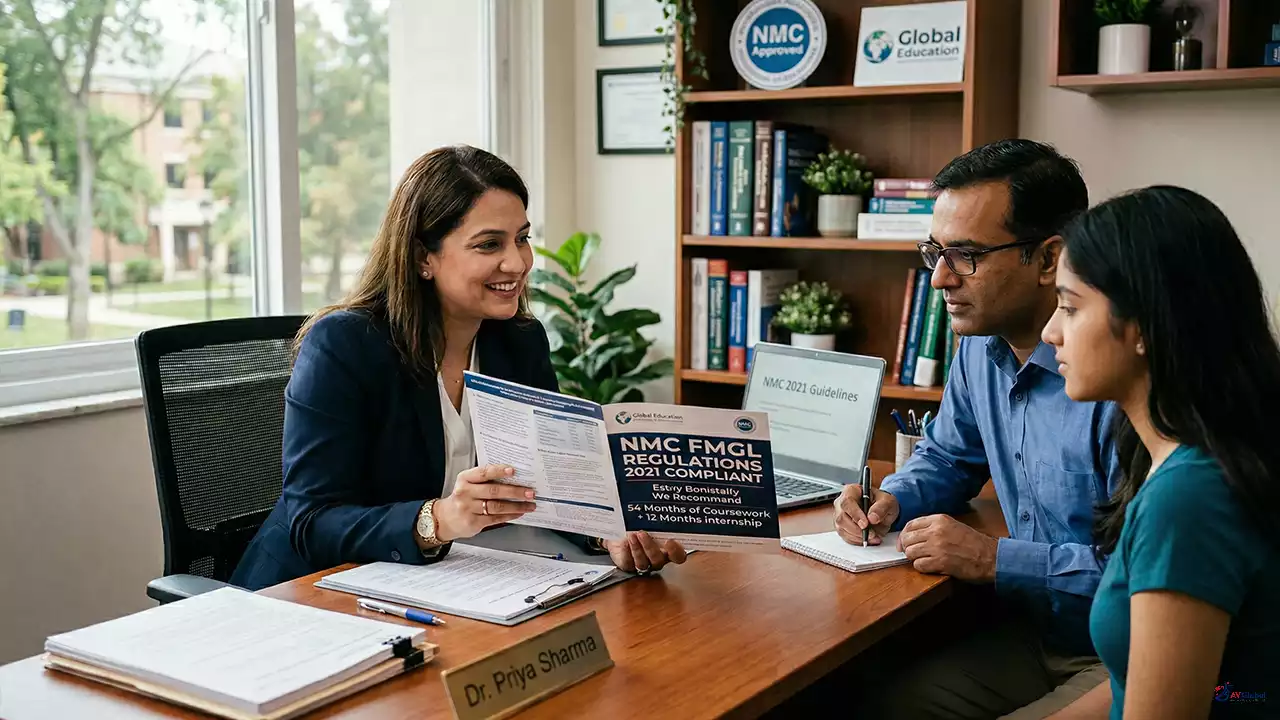 FMGL 2021 compliant MBBS abroad program for Indian students